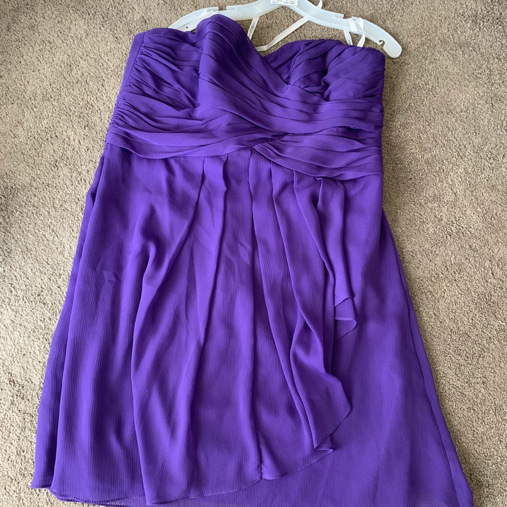 David’s Bridal bridesmaids dress
